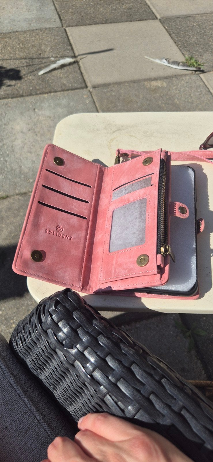 Roze Solidenz hoesje voor Samsung Galaxy FE, Ophalen of Verzenden, Nieuw, Galaxy S4, Hoesje of Tasje