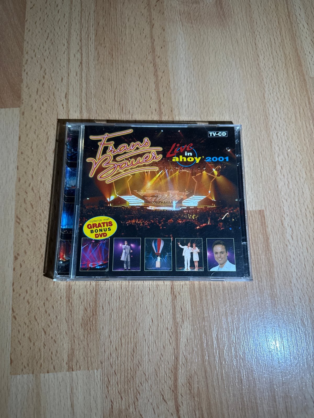 Frans Bauer - Live in Ahoy 2001 (CD + Bonus DVD), Inclusief DVD, Ophalen of Verzenden, Zo goed als nieuw, Live-album