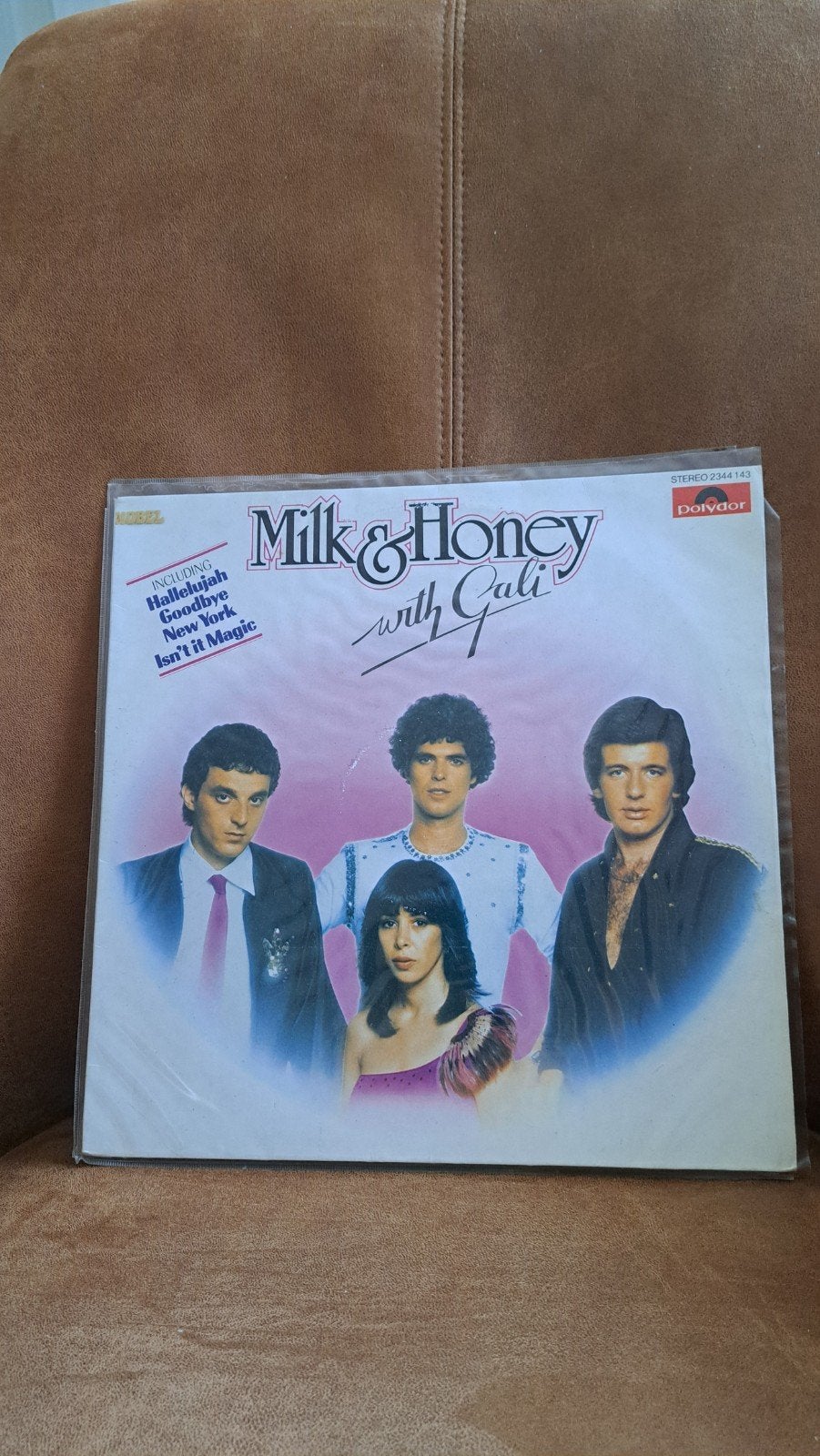 vinyl.LP   Milk & Honey. with Gali, LP, Pop, Inclusief binnenhoes, Ophalen of Verzenden