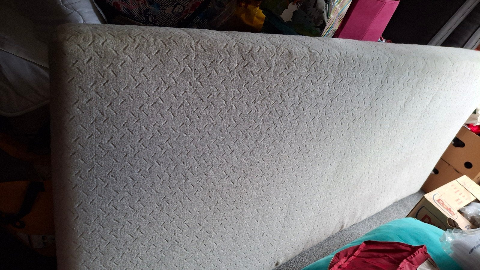 Eenpersoons matras 90x200 cm met topper, Ophalen, Gebruikt, 90 cm, Eenpersoons