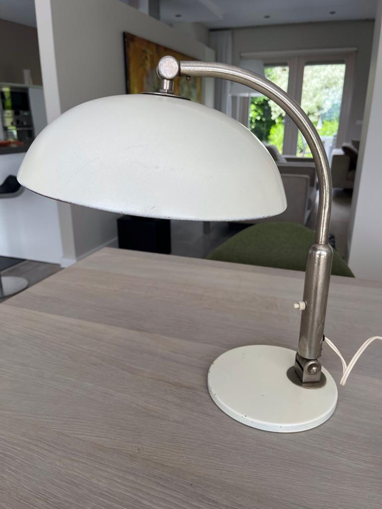 Vintage Bauhaus stijl bureaulamp, Ophalen of Verzenden