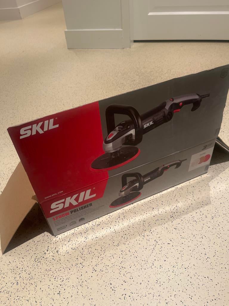 SKIL 1200W Polijstmachine - Nieuw in doos, Ophalen of Verzenden, Nieuw, 1200 watt of meer, Overige typen