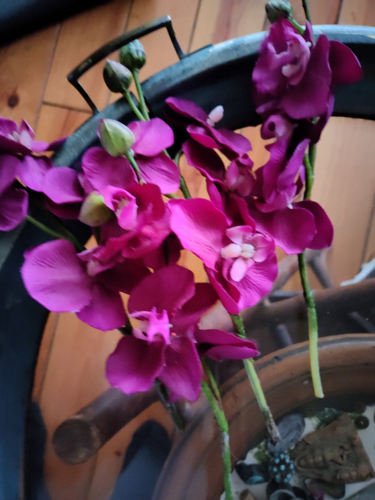 Takjes bloemen; 4 takken, Ophalen of Verzenden, Zo goed als nieuw