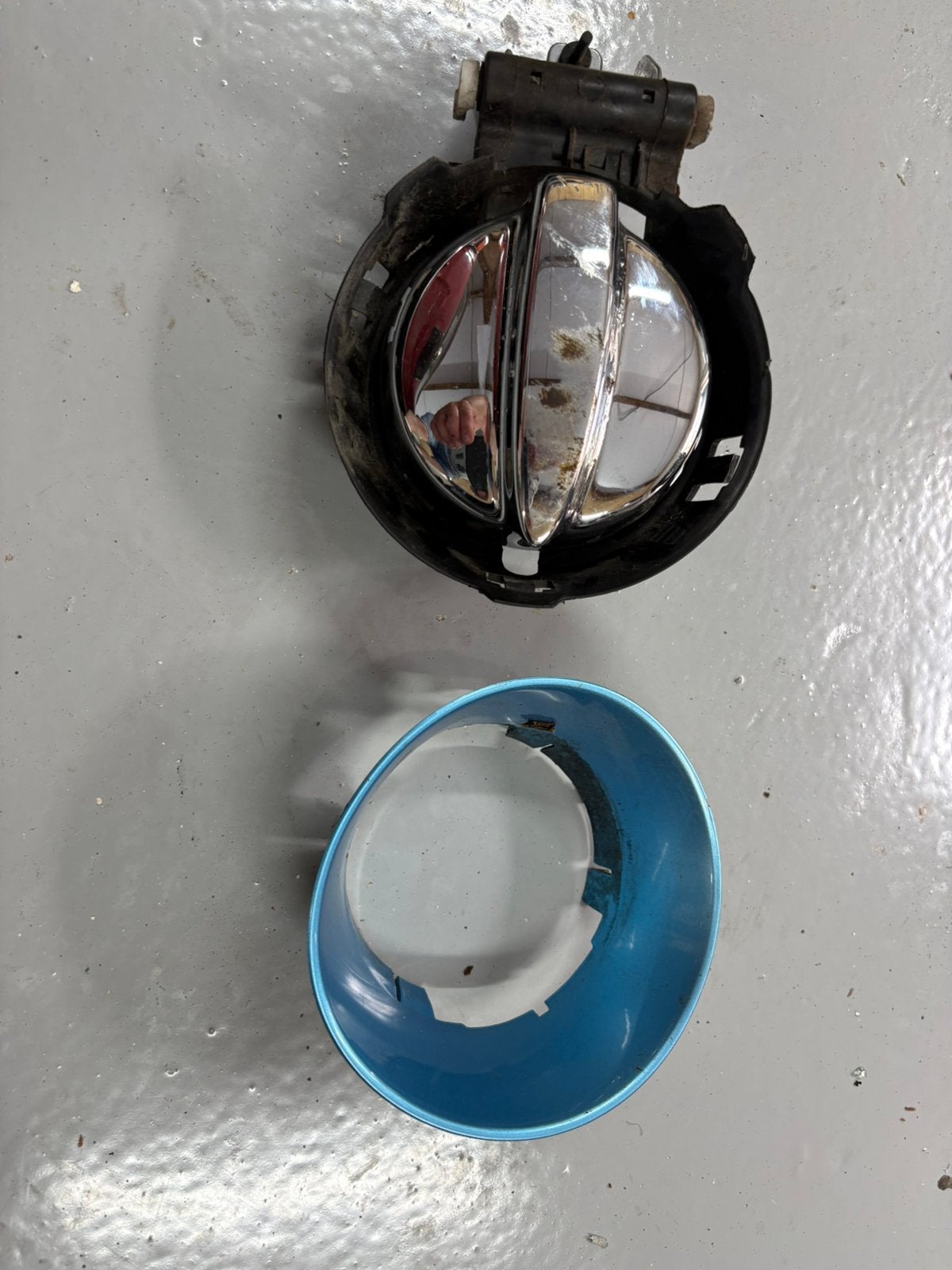 Tankdop en hals Mini Cooper R53, Ophalen, Gebruikt, Spatbord, Mini