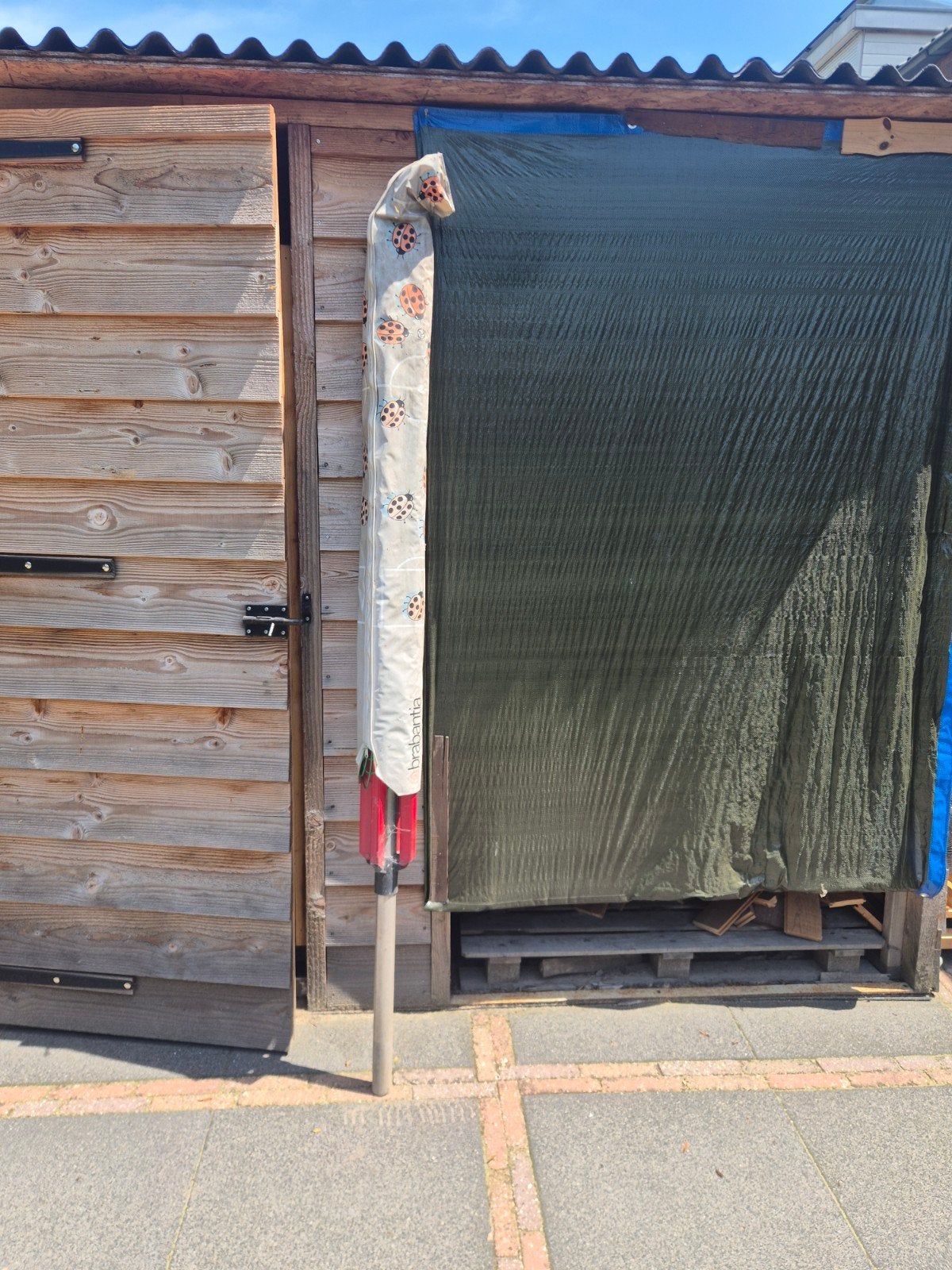 Brabantia Droogmolen met hoes, Tuin en Terras, Droogmolens en Wasrekken, Ophalen of Verzenden, Gebruikt, Droogmolen
