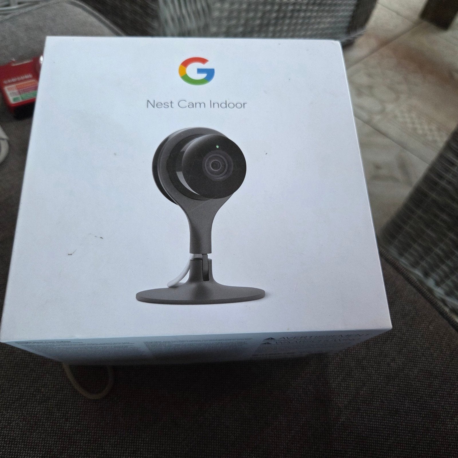 2x Google Nest Cam Indoor (1x compleet,1x zonder lader/doos), Ophalen of Verzenden
