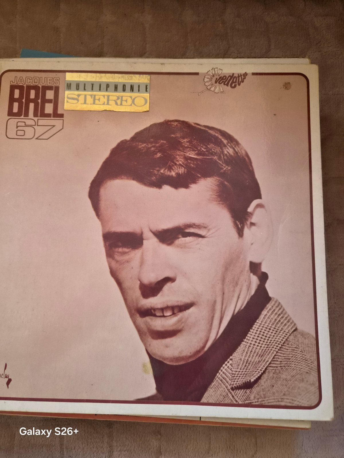 Jacques Brel 67 & Jacques Brel - 2 LP's, Cd's en Dvd's, LP, Gebruikt, Pop, Ophalen of Verzenden
