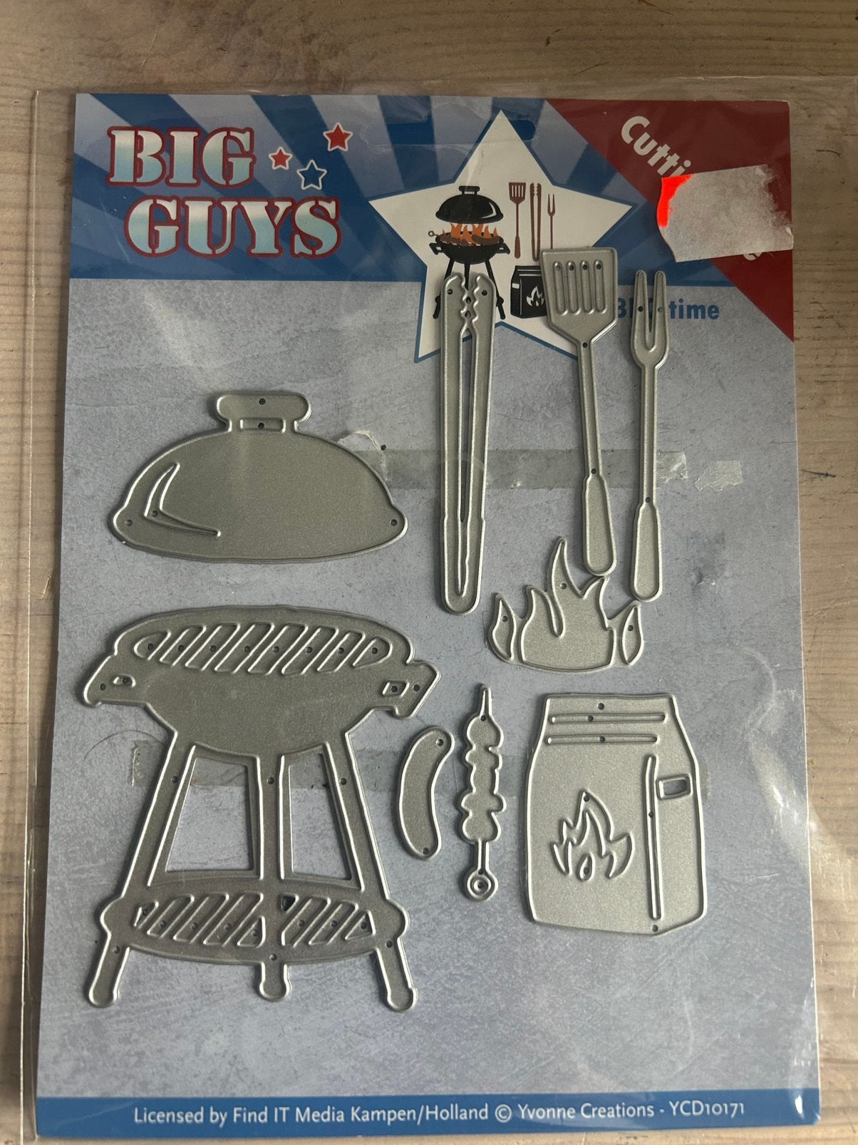 snijmal Yvonne Creations Barbecue, Ophalen of Verzenden, Zo goed als nieuw, Overige thema's, Pons of Mal