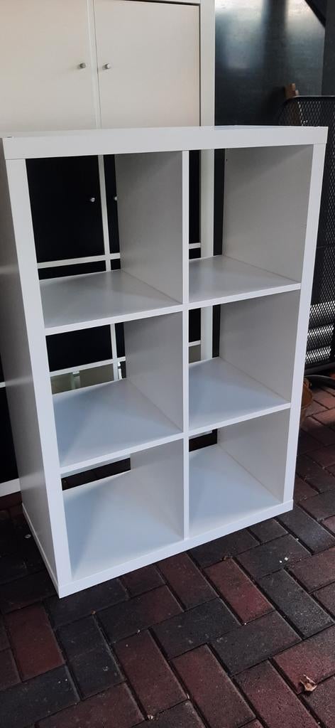 Ikea kallax Vakkenkast 2x3 Vakken wit, Ophalen, Zo goed als nieuw