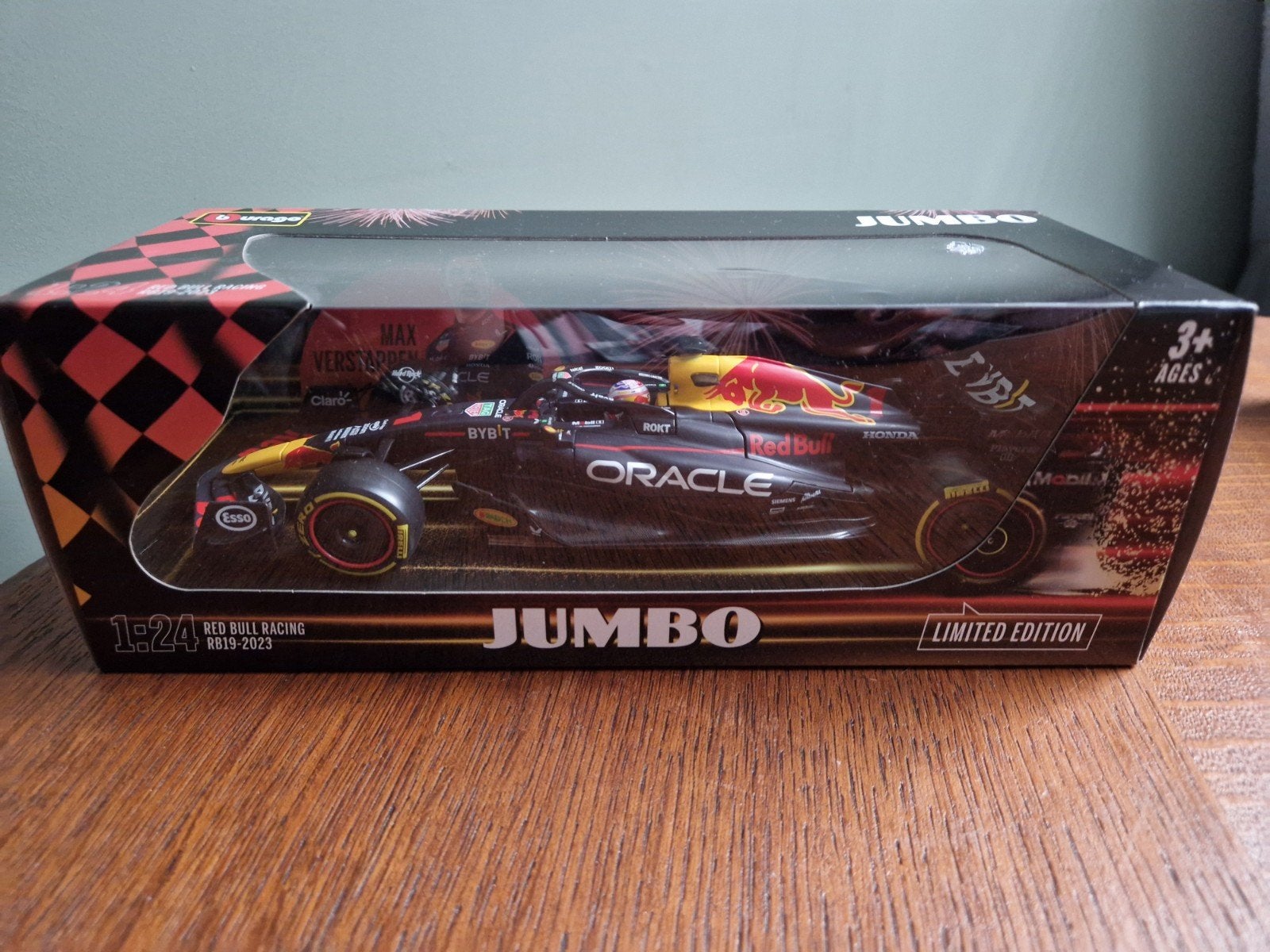 max verstappen red Bull racing rb19 2023, Ophalen of Verzenden, Nieuw, Bburago