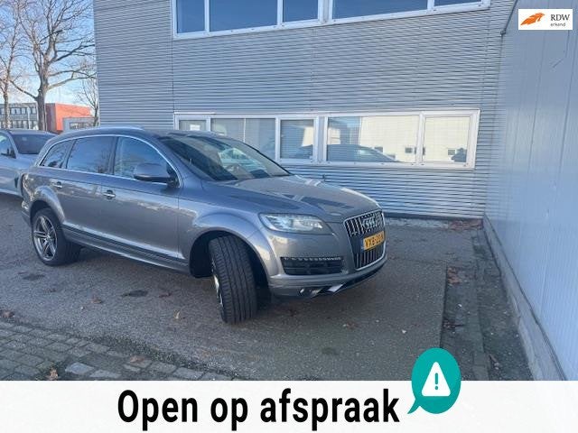 Audi Q7 3.0 TDI Grijs Kenteken, Auto's, Bestelauto's, Bedrijf, Te koop, 4x4, ABS, Achteruitrijcamera, Airbags, Airconditioning