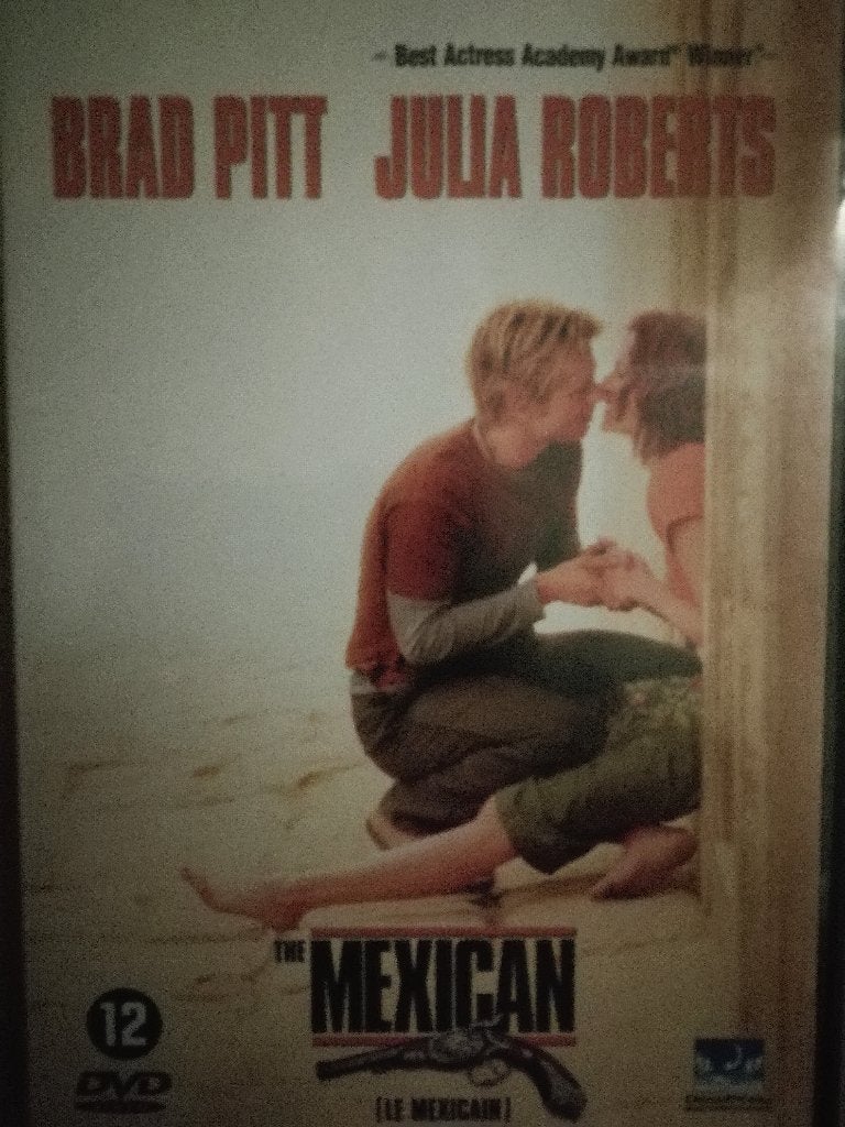 the mexican  ( julia roberts en brad pitt ), Alle leeftijden, Ophalen of Verzenden, Zo goed als nieuw