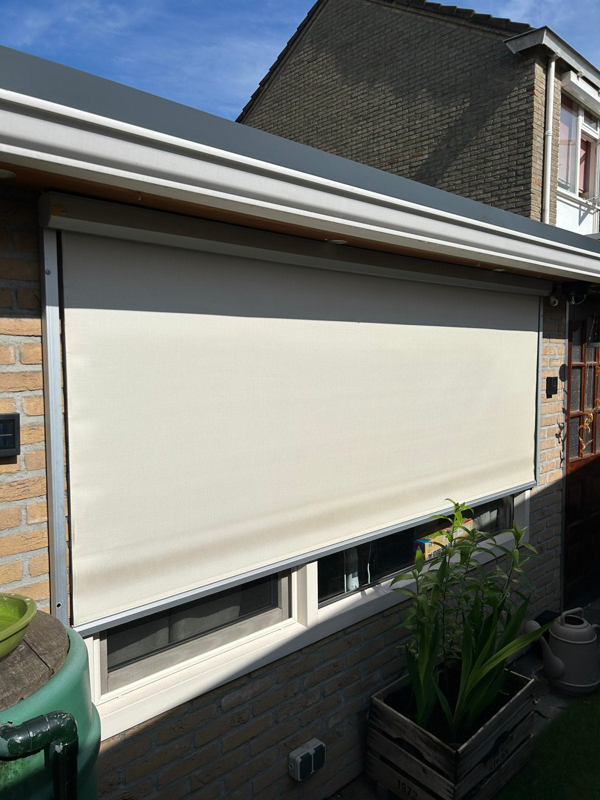 Sunblocker screen, Ophalen, Gebruikt, 250 cm tot 450 cm, Minder dan 150 cm