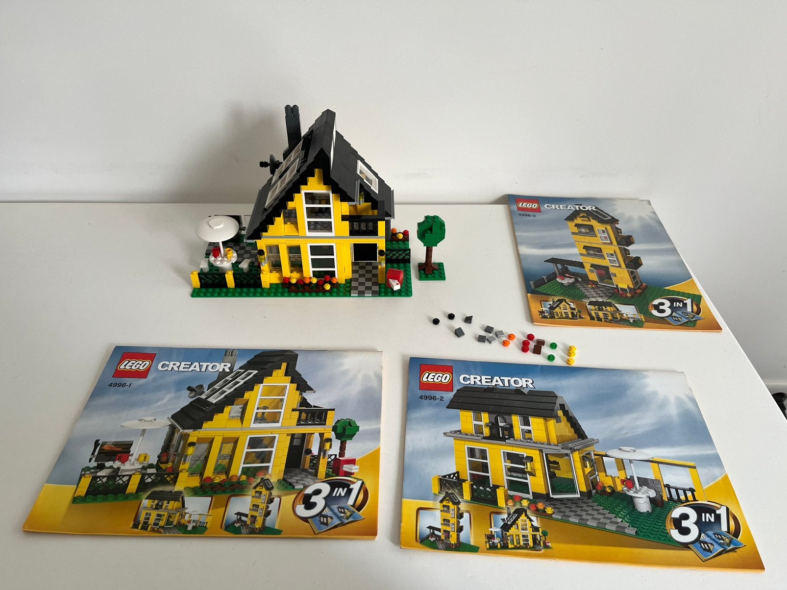 LEGO Creator 4996 Beach House (Compleet), Lego, Ophalen of Verzenden, Zo goed als nieuw, Inclusief instructies