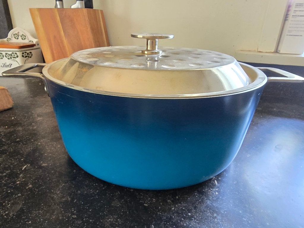 Barecookware Dutch oven, Huis en Inrichting, Keuken | Potten en Pannen, Ophalen of Verzenden, Zo goed als nieuw, Overige materialen