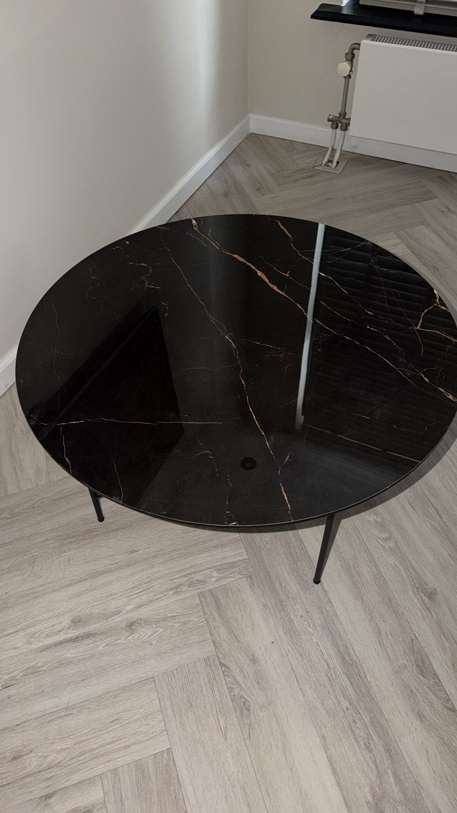 Mooie eettafel, Ophalen of Verzenden, Zo goed als nieuw, Vierkant, 50 tot 100 cm