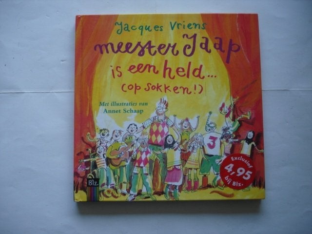 VV.(774) meester jaap is een held ( op sokken )  jacques, Ophalen of Verzenden, Zo goed als nieuw, Fictie algemeen