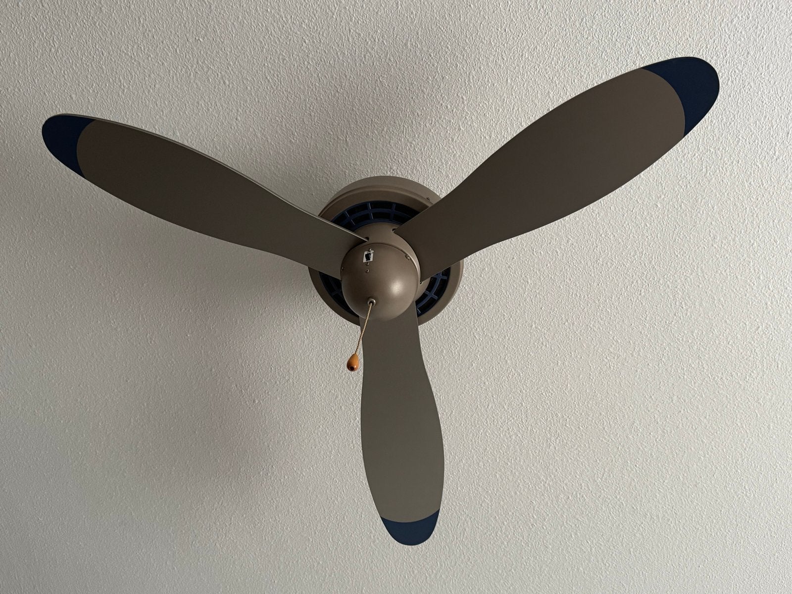Plafondventilator met 3 bladen, Witgoed en Apparatuur, Ventilatoren, Ophalen, Zo goed als nieuw, Plafondventilator