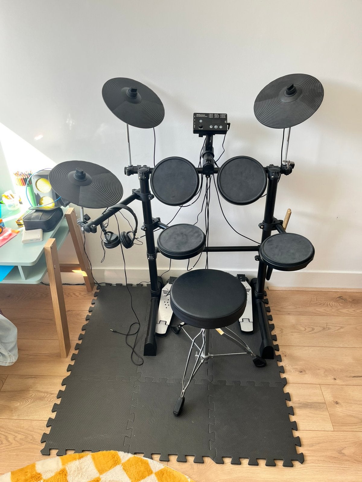 ZGAN Millenium HD-120 E-Drum Set voor beginners, Ophalen, Gebruikt, Overige merken