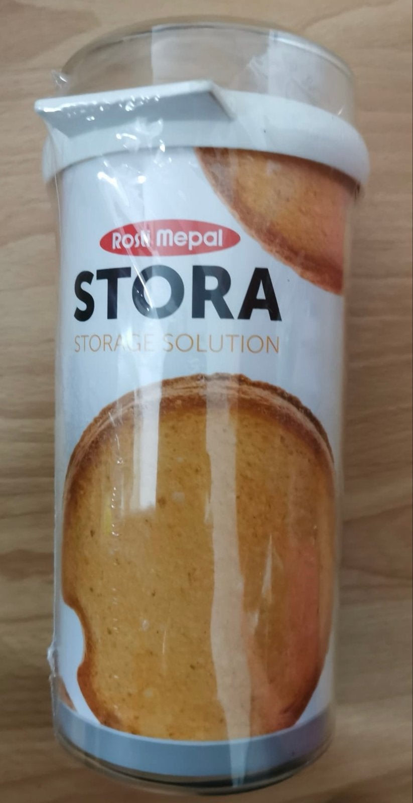 Rosti Mepal Stora voorraaddoos rond wit 24x10 cm, Kunststof, Nieuw, Ophalen of Verzenden, Voorraadpot