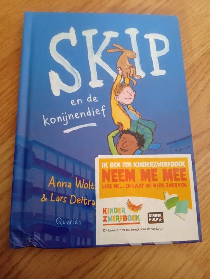 Skip en de konijnendief - Anna Woltz & Lars Deltrap, Boeken, Ophalen, Zo goed als nieuw, Fictie algemeen