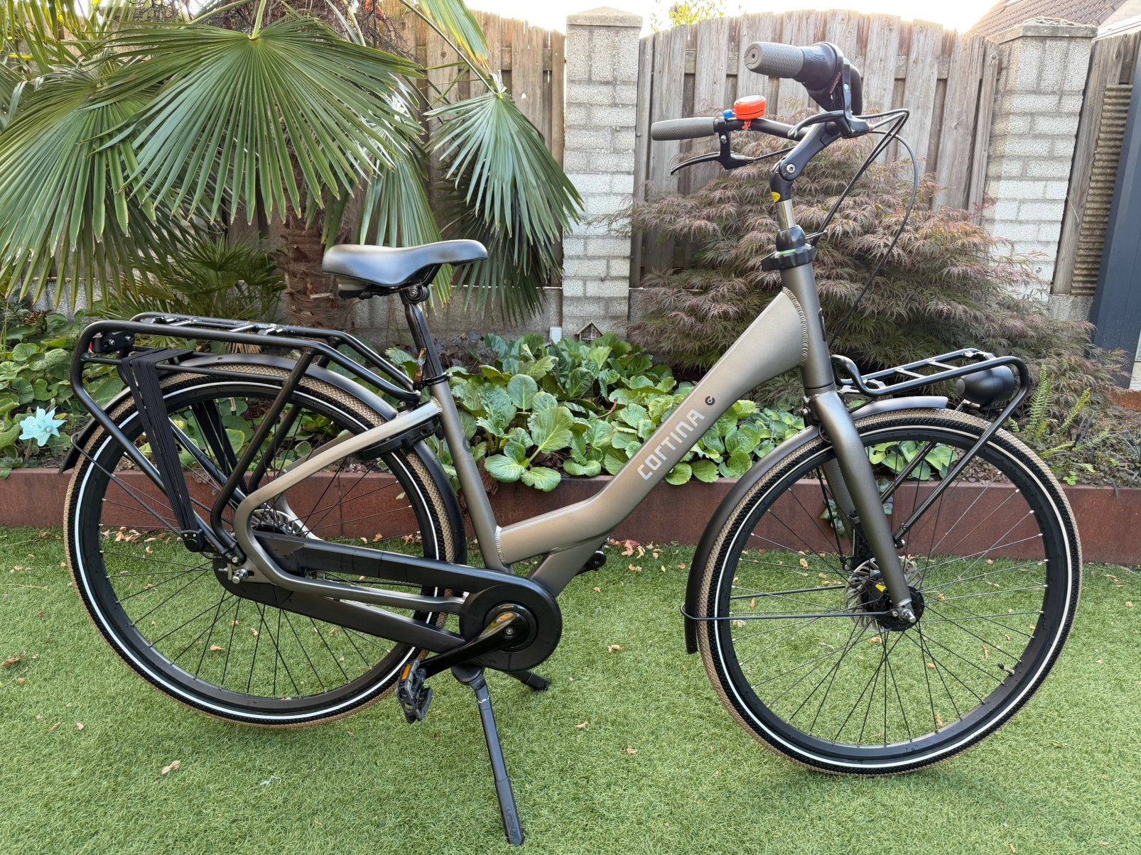 Cortina Common Family mamafiets maat 46, Gebruikt, Versnellingen, Minder dan 47 cm, Schijfrem