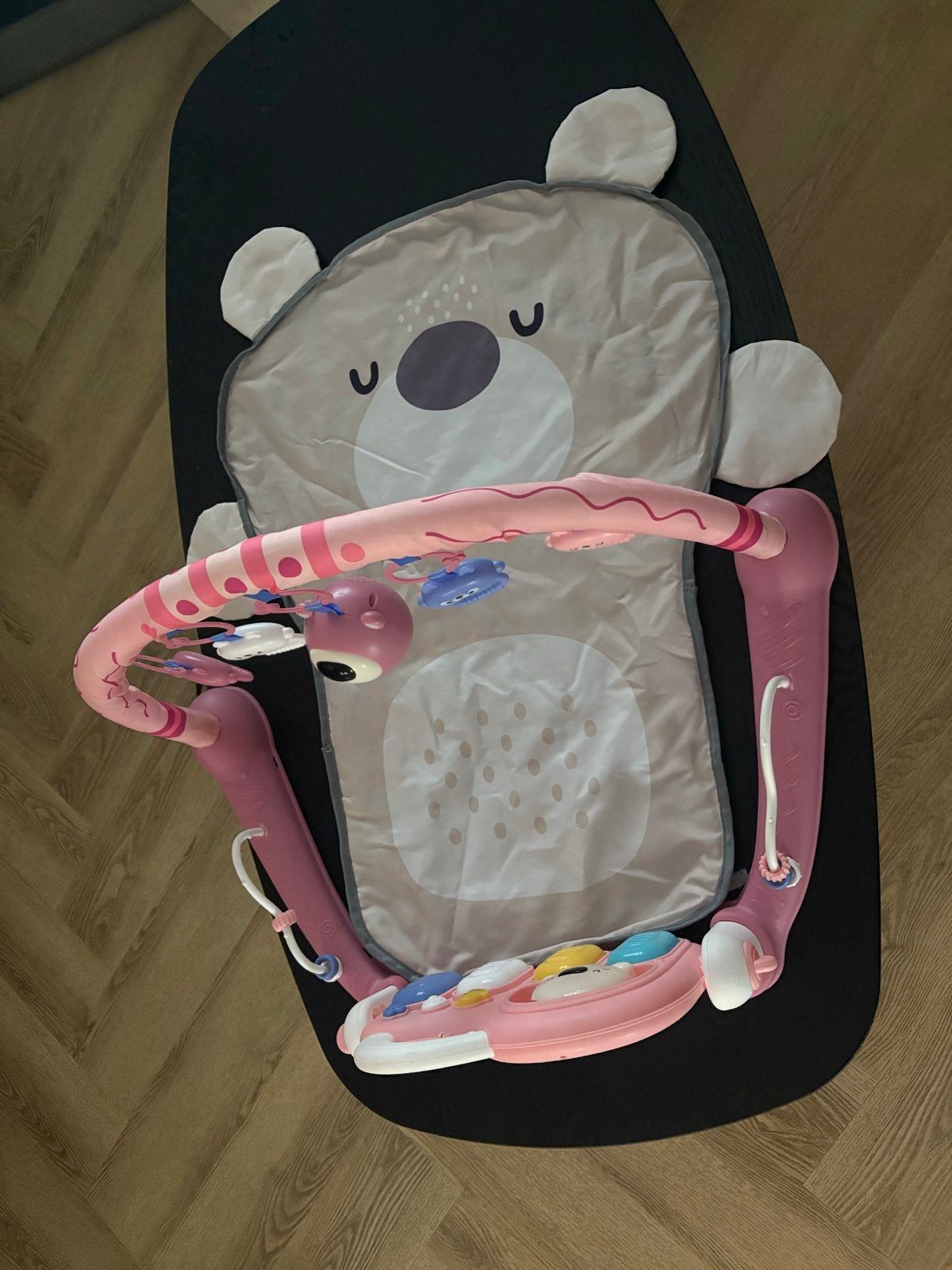 Eco Toys Cute Bear Roze Multifunctioneel Speelkleed, Ophalen, Zo goed als nieuw
