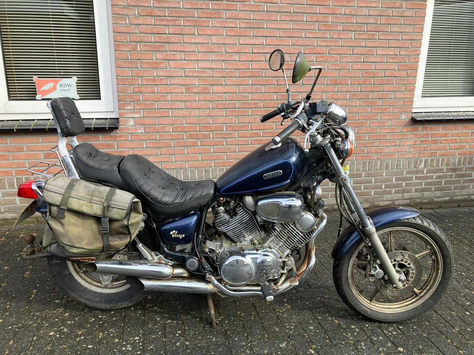 YAMAHA XV 750 VIRAGO PRIJS 595 EURO, 750 cc, Cardan-aandrijving, 2 cilinders, Chopper