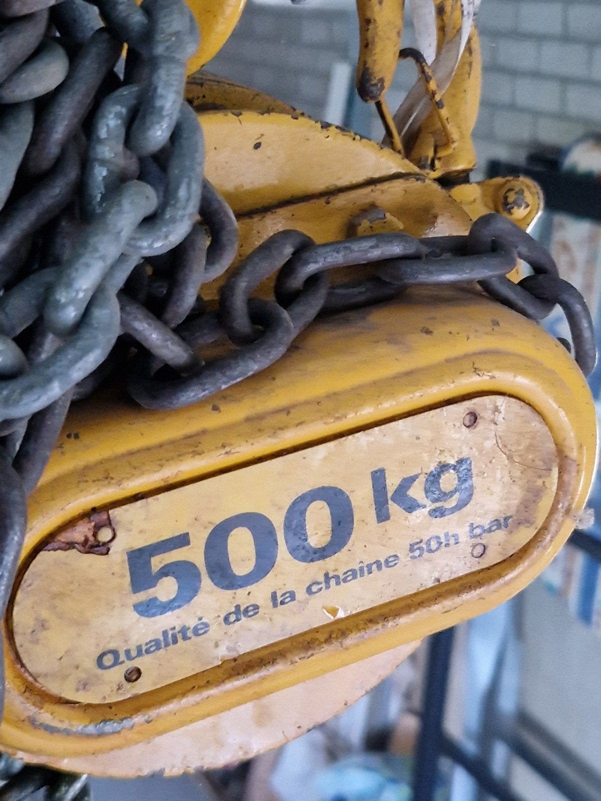 Robuuste Katrol 500 kg - Handmatige Takel, Ophalen