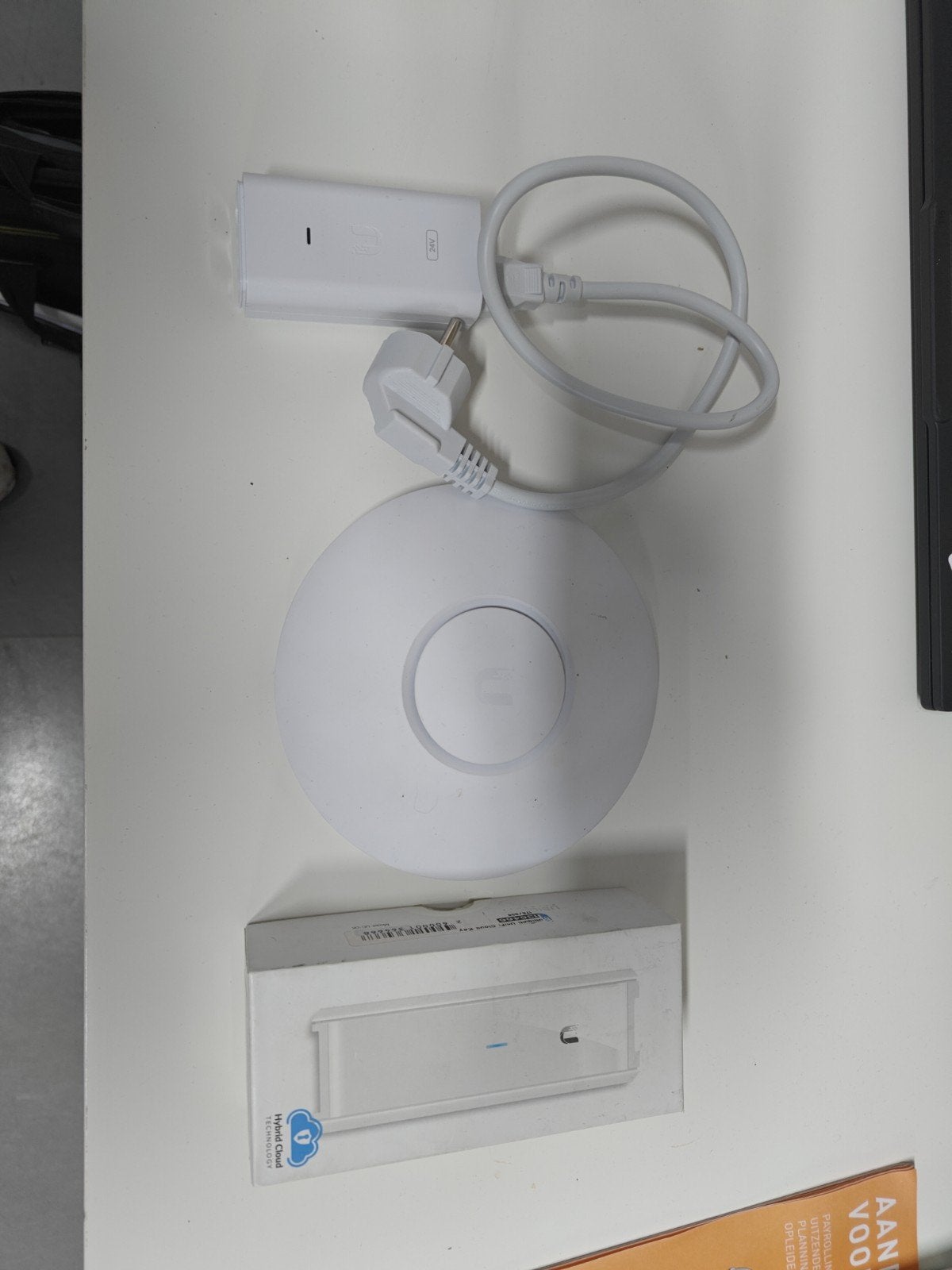 Ubiquiti UniFi AC Lite Access Point & Cloud Key, Ophalen of Verzenden, Gebruikt, Ubiquiti UniFi