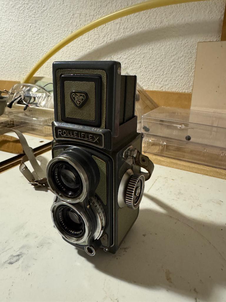 Rolleiflex 4x4, Ophalen, Gebruikt, Spiegelreflex, Overige Merken