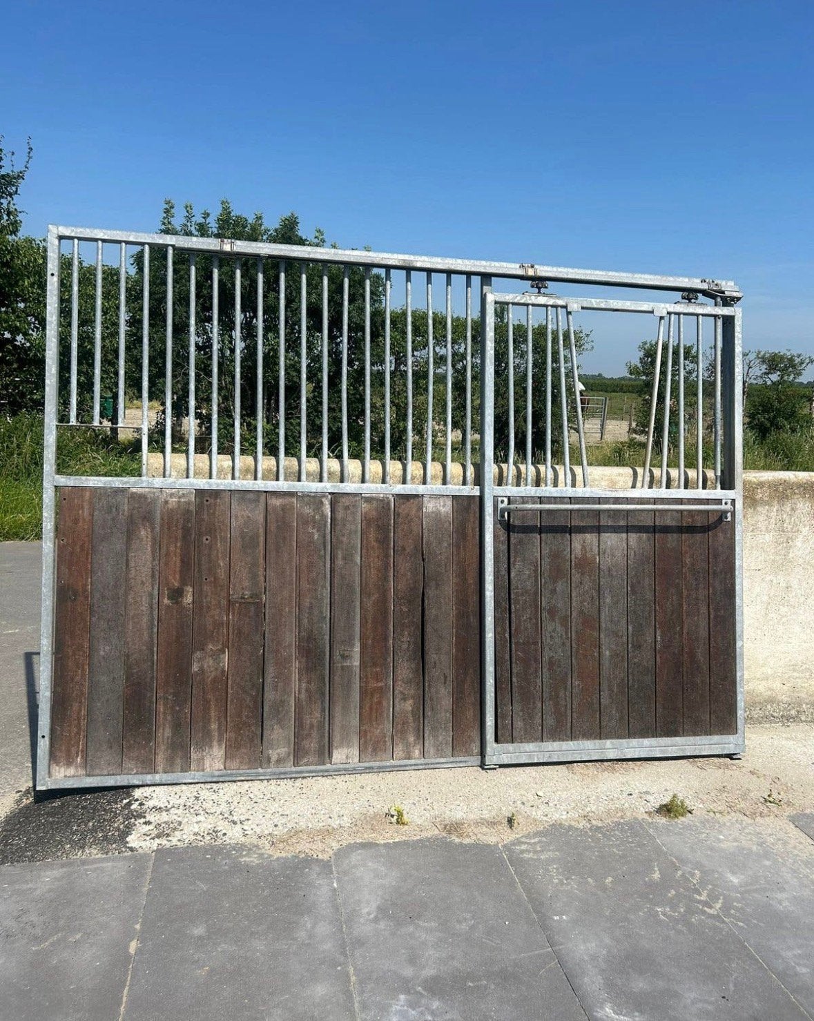 Voorwand paardenstal 3m, Dieren en Toebehoren, Stalling, 1 paard of pony