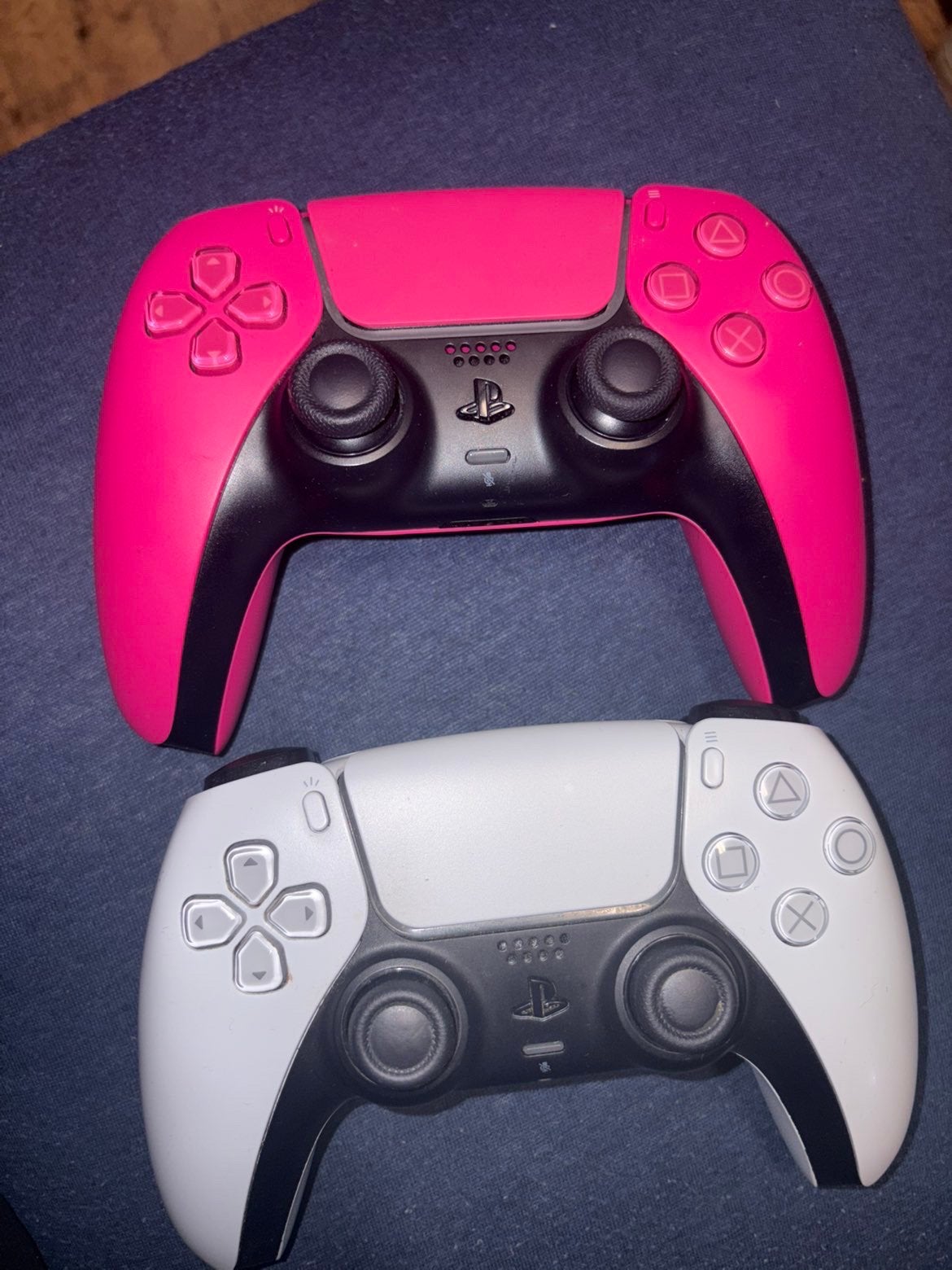 2 PlayStation 5 controllers, Spelcomputers en Games, Spelcomputers | Sony PlayStation 5, Ophalen, Zo goed als nieuw