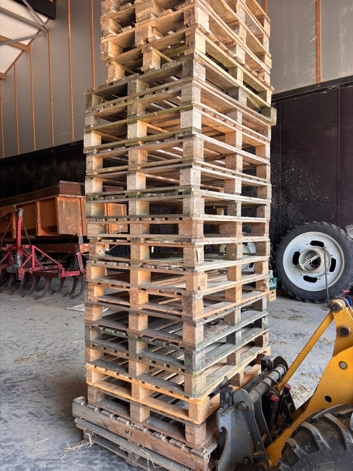 Pallets, Ophalen, Gebruikt, 50 mm of meer, Pallet