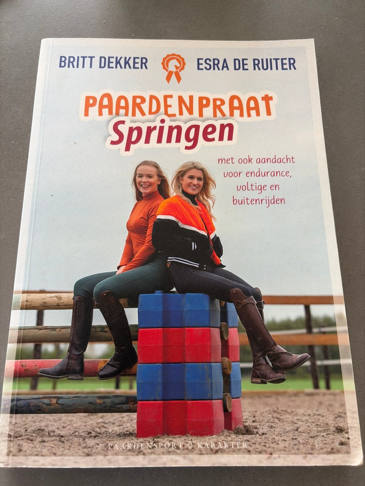 Britt Dekker - Springen, Ophalen, Non-fictie, Zo goed als nieuw, Britt Dekker; Esra de Ruiter