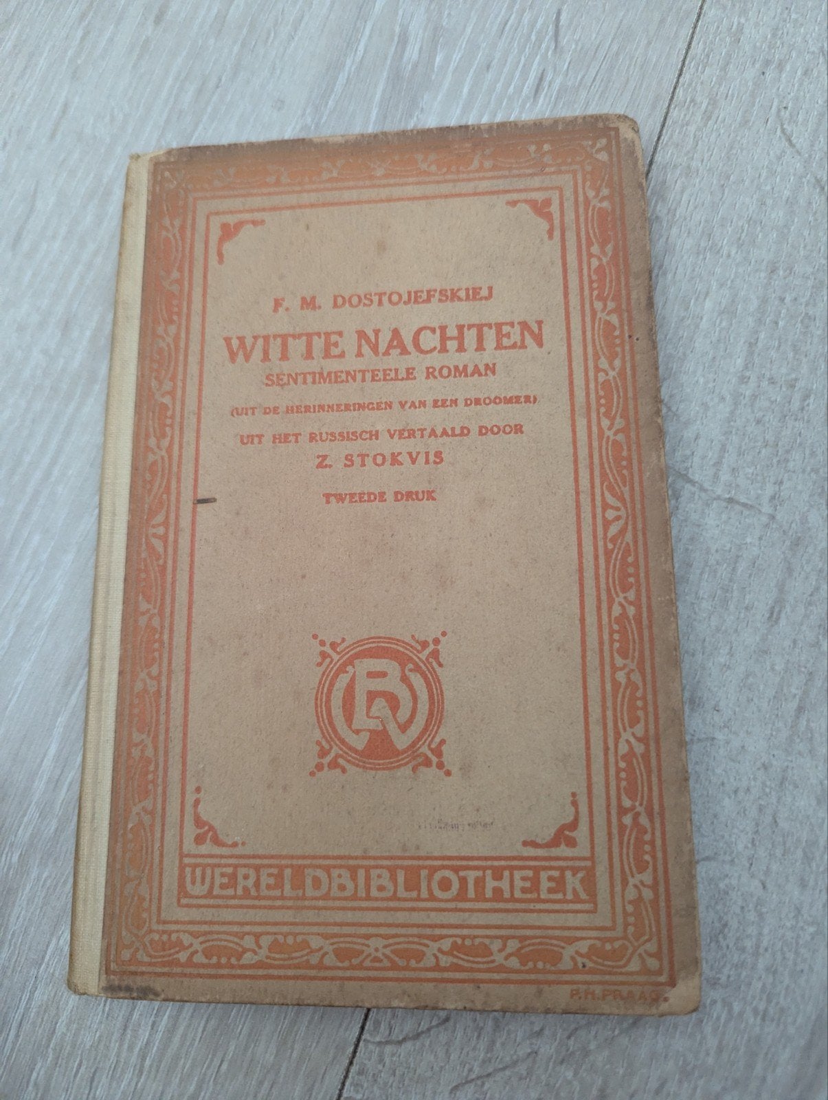 Witte Nachten - F.M. Dostojevski (Tweede Druk), Ophalen, Gelezen, F. M. Dostojevski, Europa overig