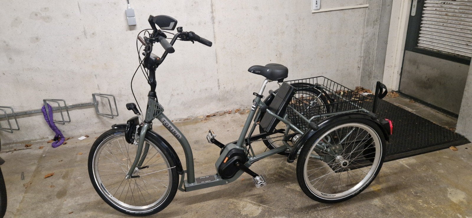 Torino elektrische driewieler met Bafang motor, Ophalen, Zo goed als nieuw