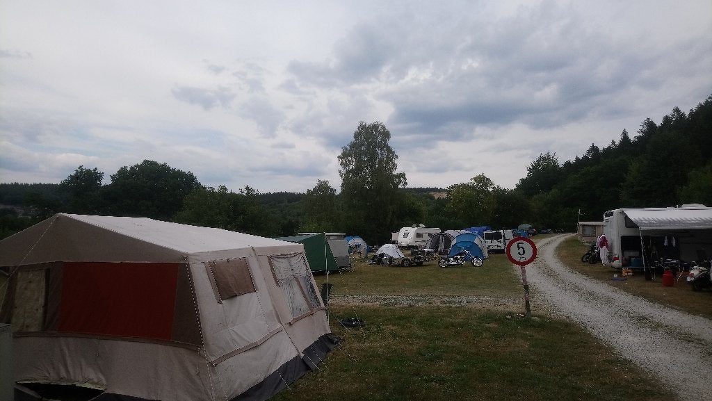 Retro vouwwagen Alpenkreuzer Duet, Ophalen, Alpenkreuzer, Meerkleurig, Tot en met 2