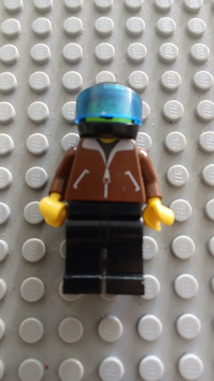 Lego Classic Town Piloot Minifiguur met Helm, Kinderen en Baby's, Ophalen of Verzenden, Gebruikt, Minifiguur, Lego