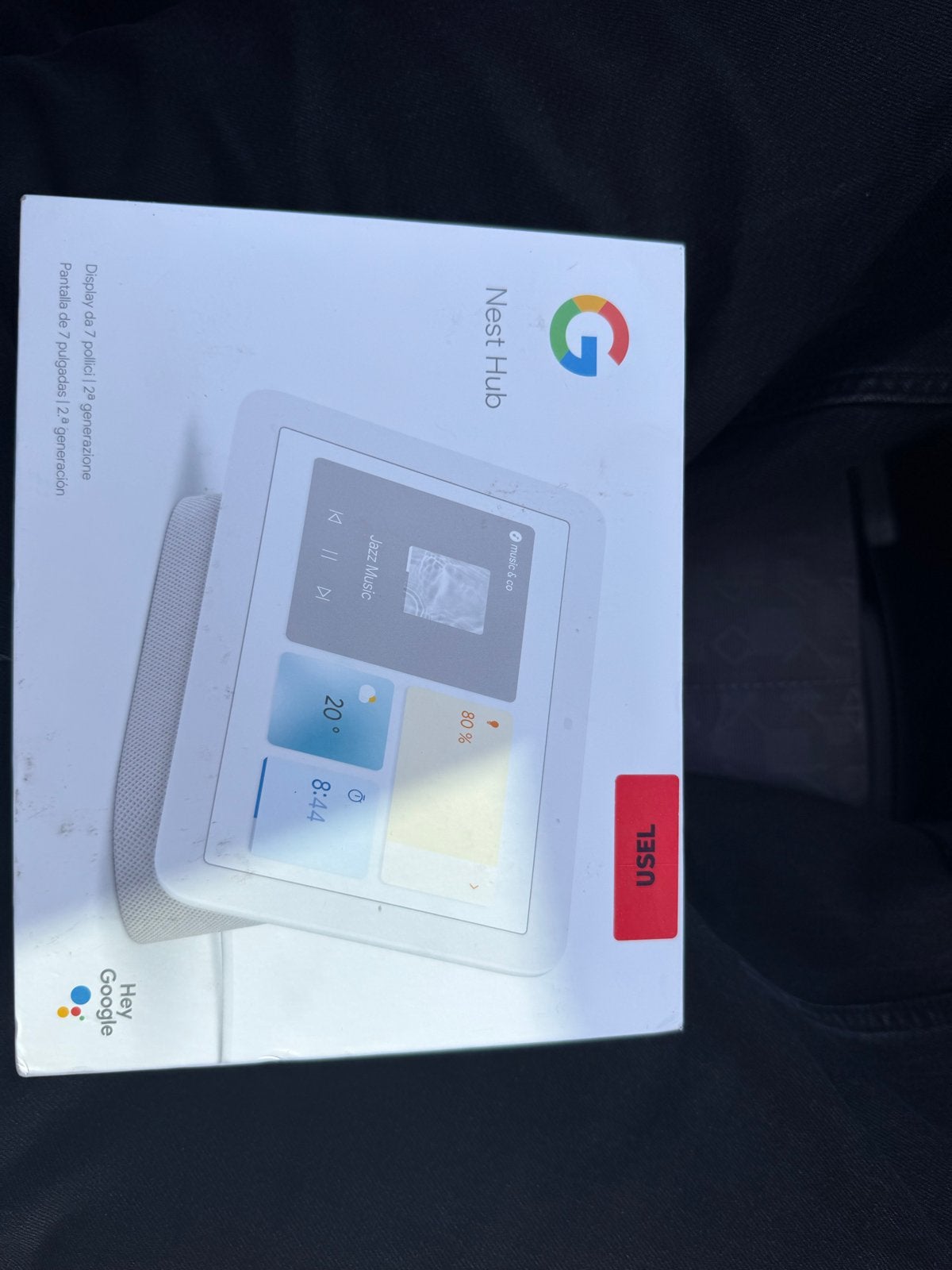 Google Nest Hub (2e generatie) - Smart Display, Ophalen of Verzenden, Zo goed als nieuw, 7 inch of minder, Wi-Fi
