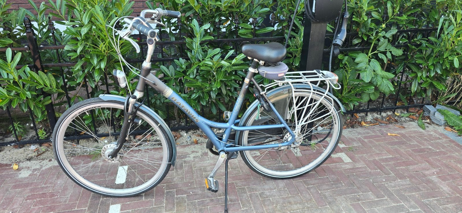 Batavus dames fiets lage instap fiets versnellingen Axa slot, Ophalen, Gebruikt, Versnellingen, Batavus