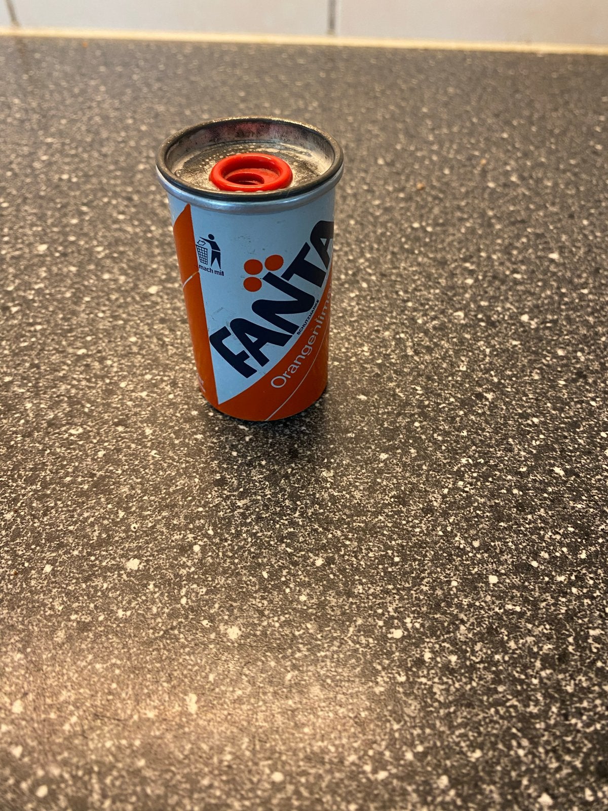Fanta blikje puntenslijper - Vintage verzamelobject, Ophalen of Verzenden, Gebruikt