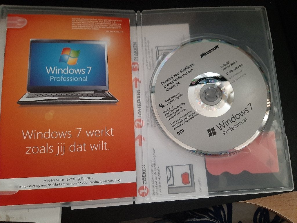 Windows 7 Professional, Ophalen of Verzenden, Nieuw, Windows