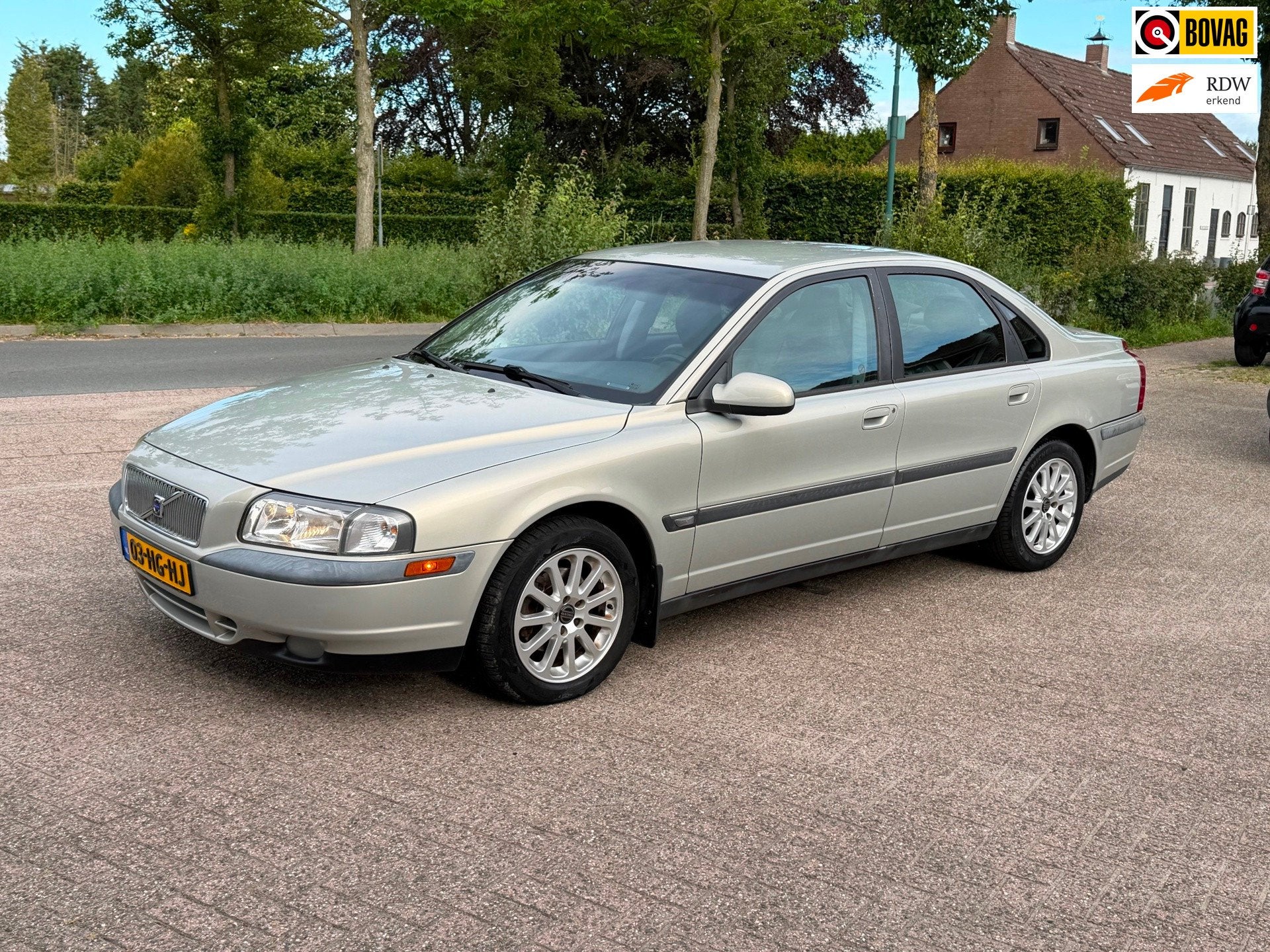 Volvo S80 2.5 D Limited Edition 1e eigenaar, Zwart, Beige, Bedrijf, Diesel
