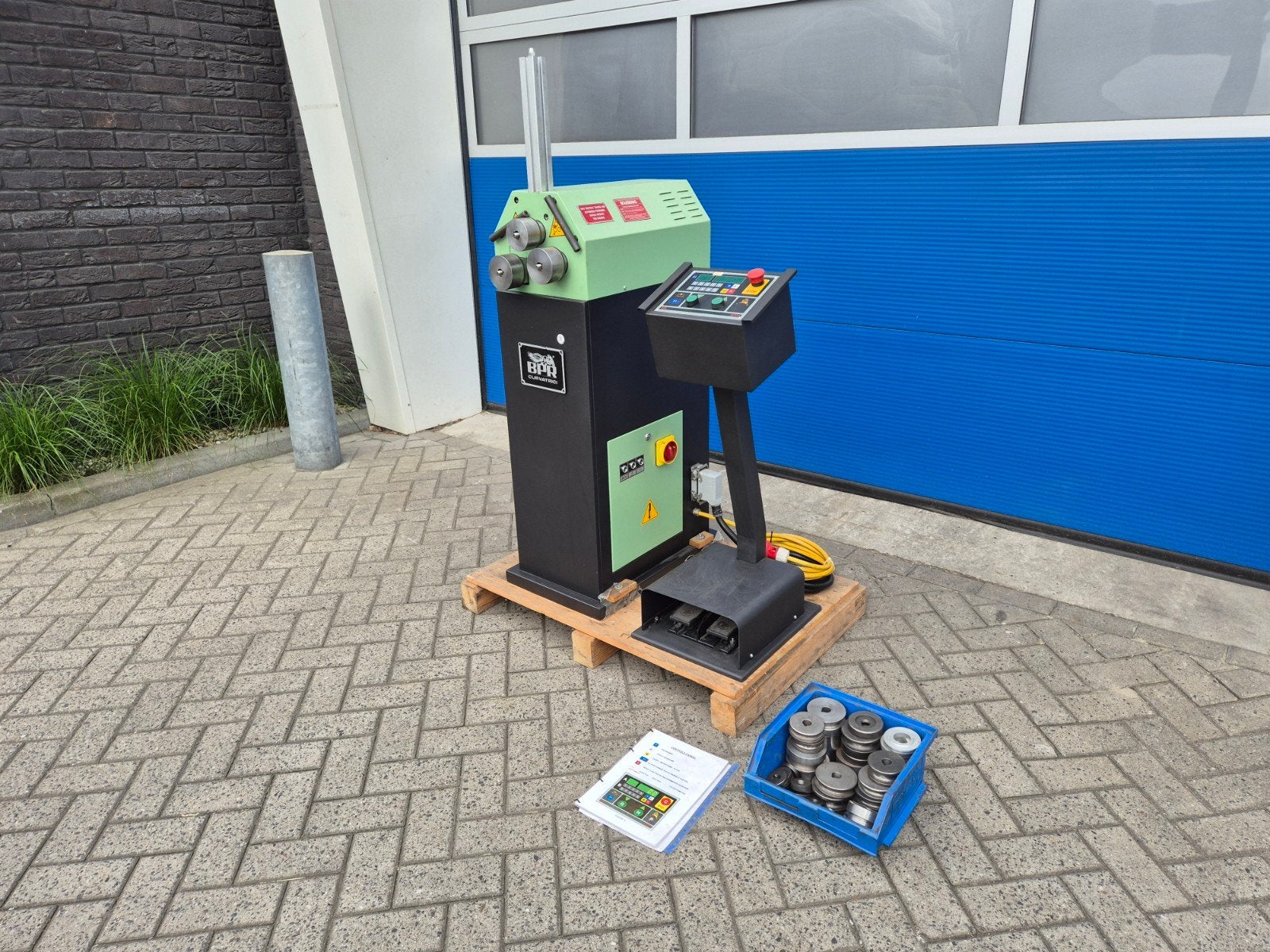 BPR CPS 20 Profielwals compleet met toebehoren Nieuwstaat!, Doe-het-zelf en Verbouw, Gebruikt, Info@bolkmachinehandel.nl, Ophalen of Verzenden