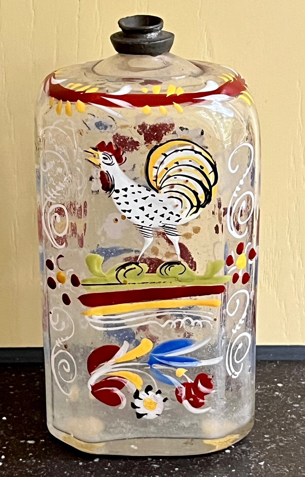 Muizenflesje / Boheems drankflesje van circa 1750., Verzenden