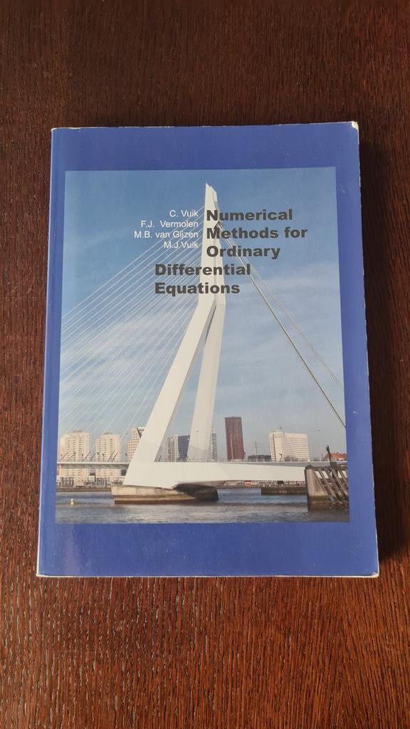 Numerical methods for ordinary differential equations, Ophalen of Verzenden, Zo goed als nieuw, M.B. van Gijzen; C. Vuik; F.J. Vermolen; M.J. Vuik