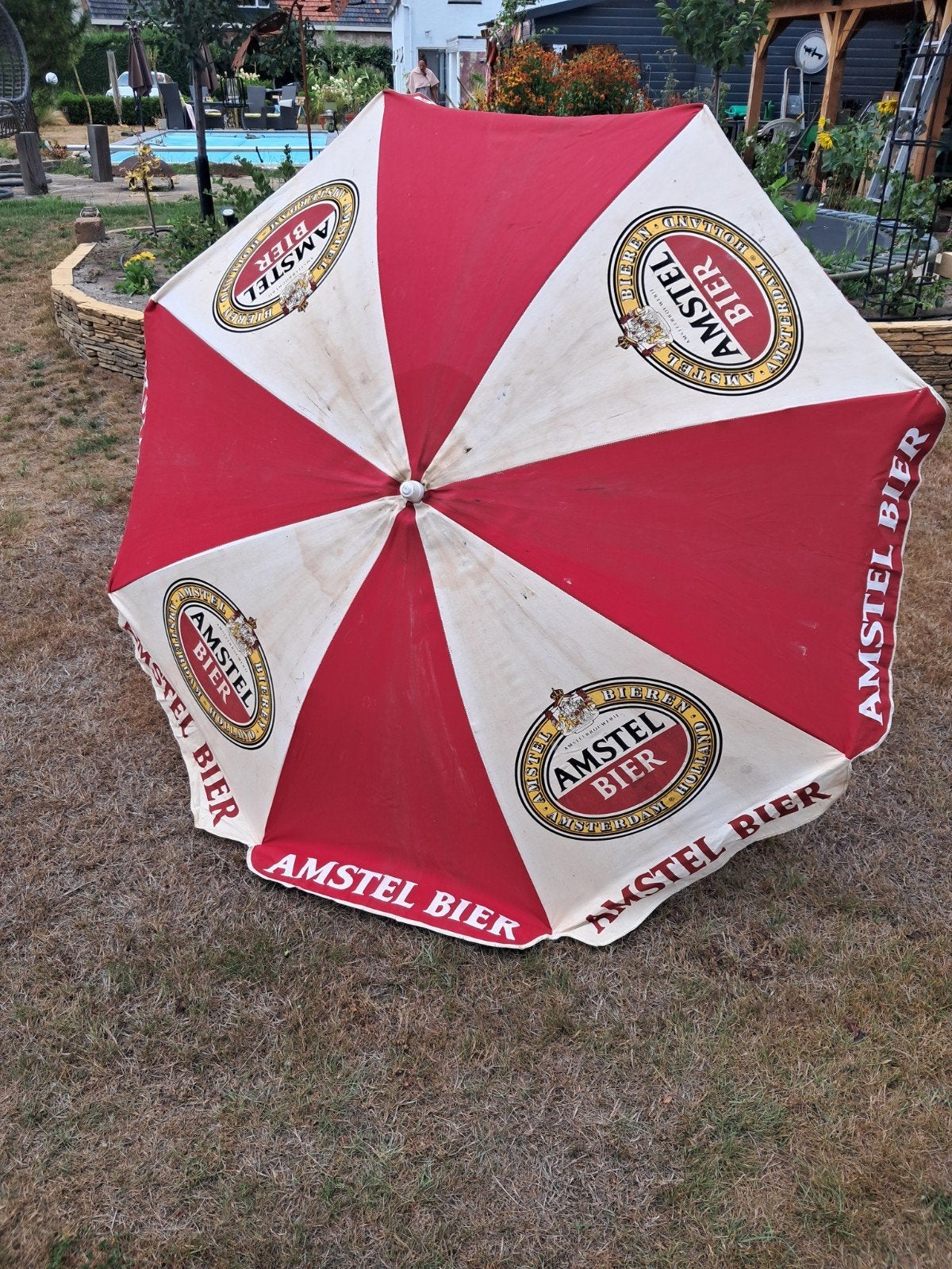 vintage Amstel bier parasol, Ophalen