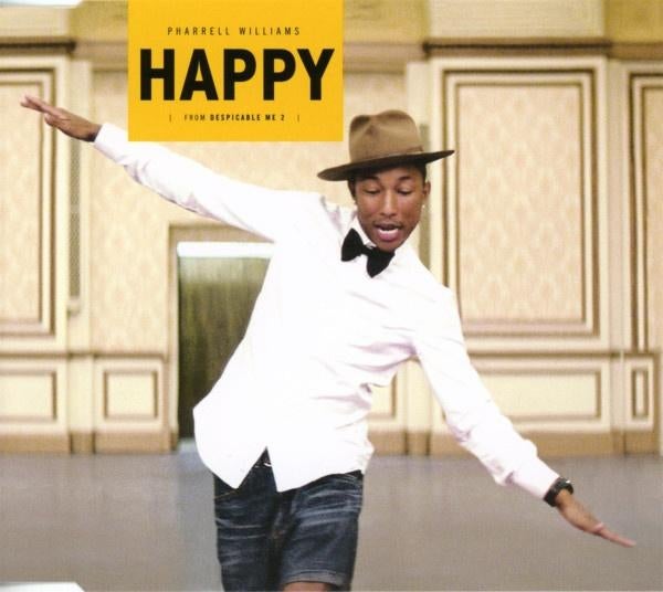 Pharrell Williams – Happy CD Single 2014, 1 single, Verzenden, Zo goed als nieuw, Pop