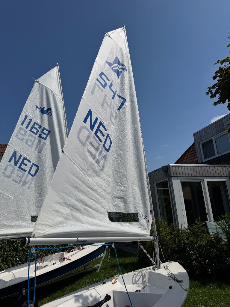 Splash NED 547 met waltrailer, Watersport en Boten, Open zeilboten, Ophalen, Gebruikt, Splash, Dekzeil